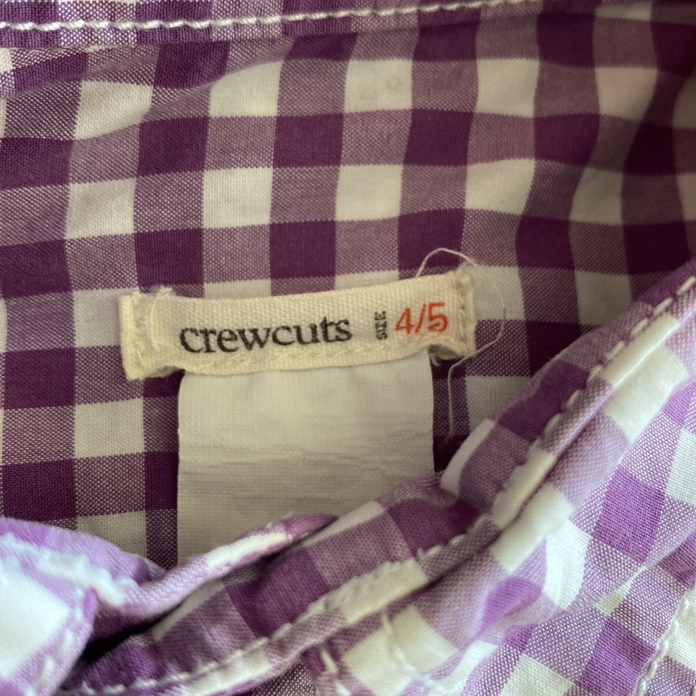 Boys Crewcuts Gingham Button Down Dress Shirts - Set of 2 - Picture 5 of 7